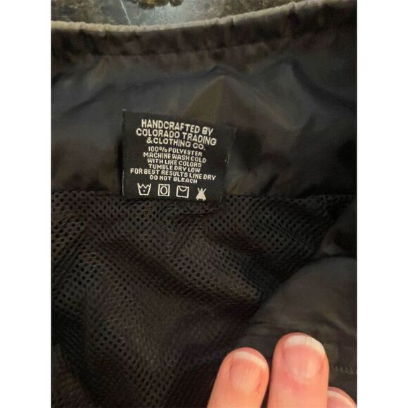 Sports Illustrated Men's XL Black Red Windbreaker Jacket Full Zip - Picture 7 of 8